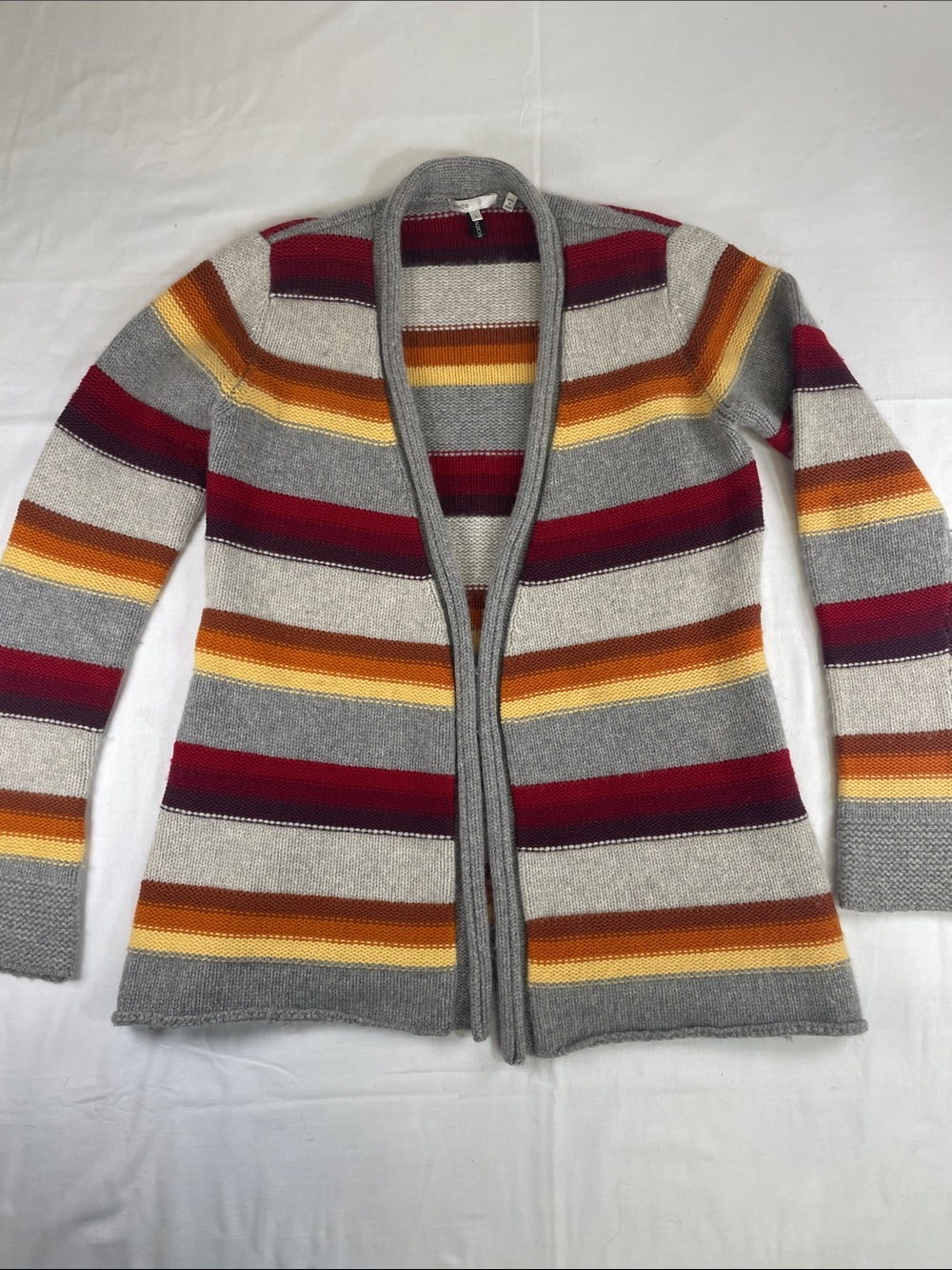 Vince 💯 Cashmere Cardigan fall autumn stripes Large